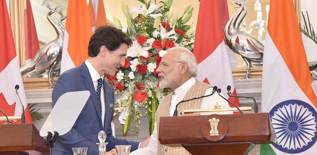 India, Canada sign six MoUs in various sectors